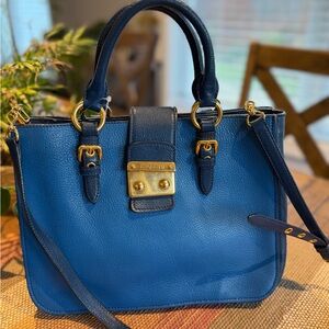 Miu Miu madras leather rank A